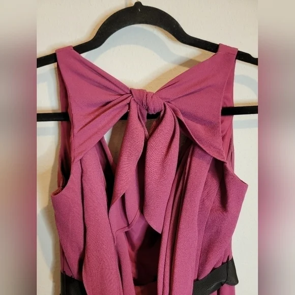 White by Vera Wang Long Mulberry Evening Gown size 0 - Picture 4 of 8